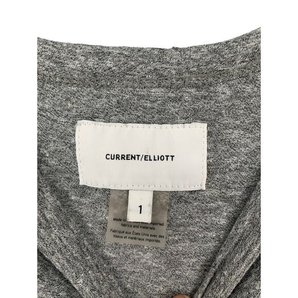 Current/Elliott The Perfect Muscle Tee Dress Gray Size Small - Picture 10 of 14